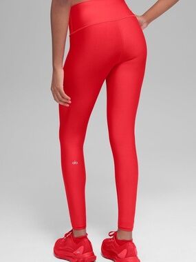 ALO YOGA 7/8 High-Waist Airlift Legging Bright Red XXS